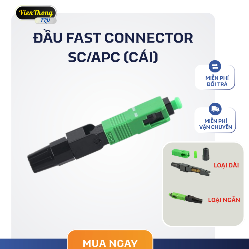 Đầu Fast Connector SC/Apc (cái)