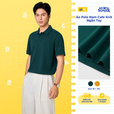 Áo Polo Nam Ngắn Tay Nẹp To MCPO26A060