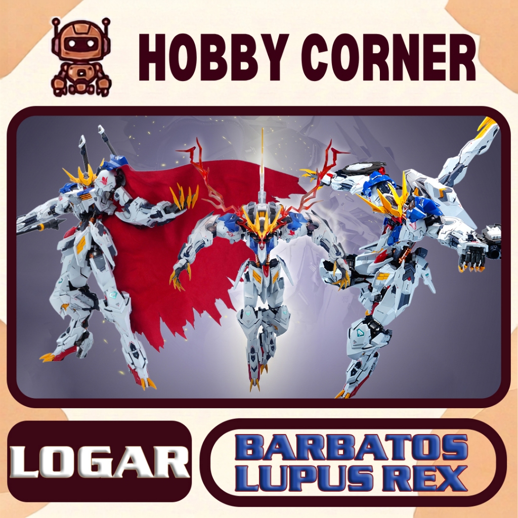 [BẢN FIX LỖI] Model Kit 1/60 Barbatos Lupus Rex - LOGAR (tặng effect, áo choàng)