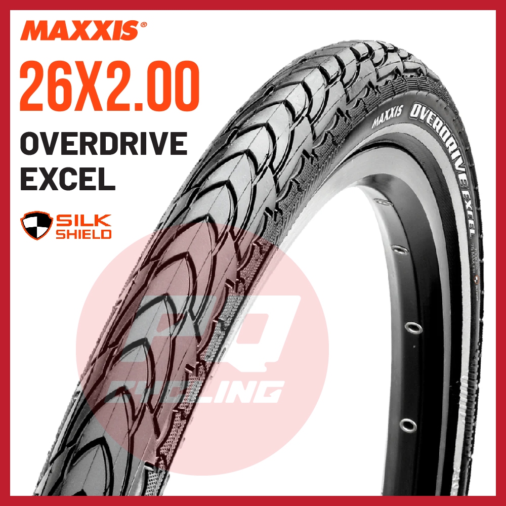 Vỏ Maxxis 26x2.0 M2013 Overdrive Excel Chống Đinh