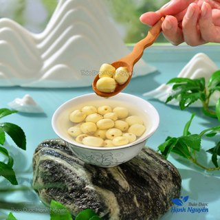Hạt sen bở 50g-100g, hạt sen khô, thơm, bùi dùng nấu chè, cháo, hầm canh, nấu xôi - Thảo Dược Hạnh Nguyên