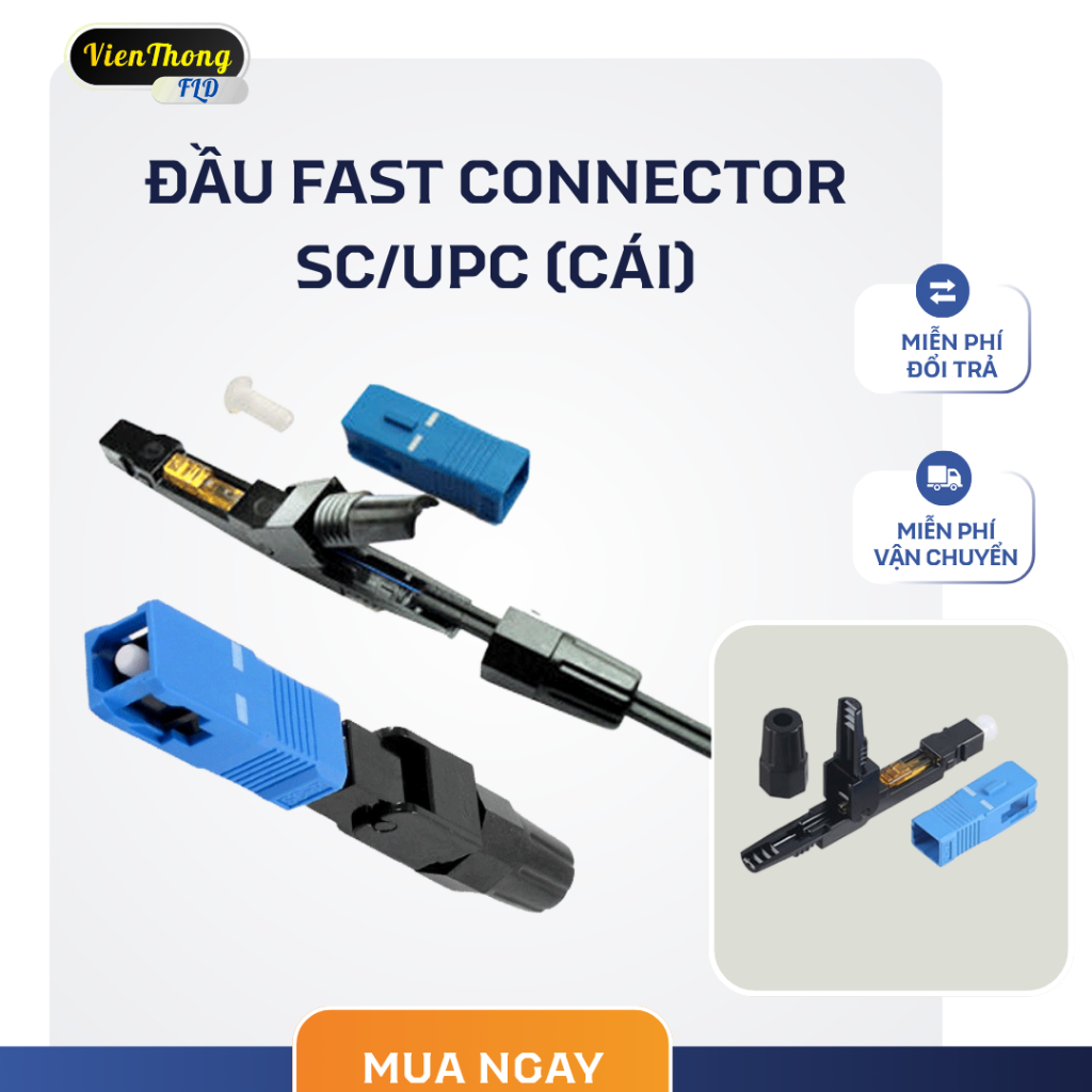 Đầu Fast Connector SC/UPC (cái)