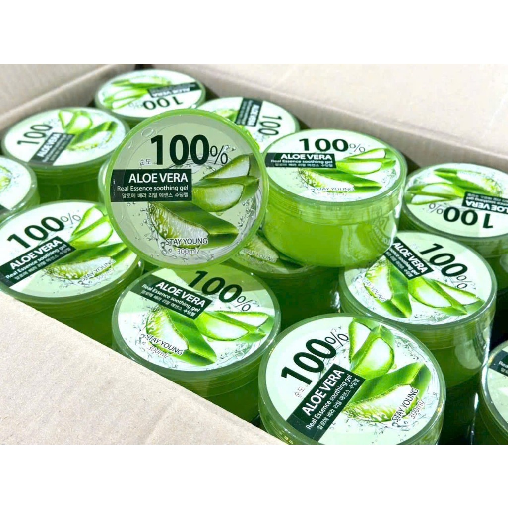 Gel Nha Đam 🍀𝑭𝒓𝒆𝒆𝒔𝒉𝒊𝒑🍀 Mặt Nạ Mask Dưỡng Da 100%chính hãng 300ml