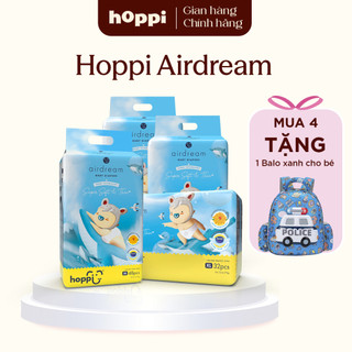 [M4] Gói Tã dán Hoppi Airdream siêu mềm mỏng size M 48 miếng (cho bé 6 - 11kg)