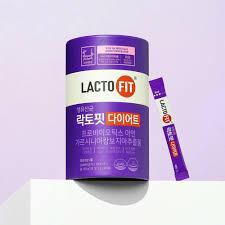 Men Vi Sinh Hàn Quốc LACTO-FIT DIET Cải Thiện Đường Ruột, Hỗ Trợ Ăn Kiêng, Giảm Cân (hộp 60 gói)