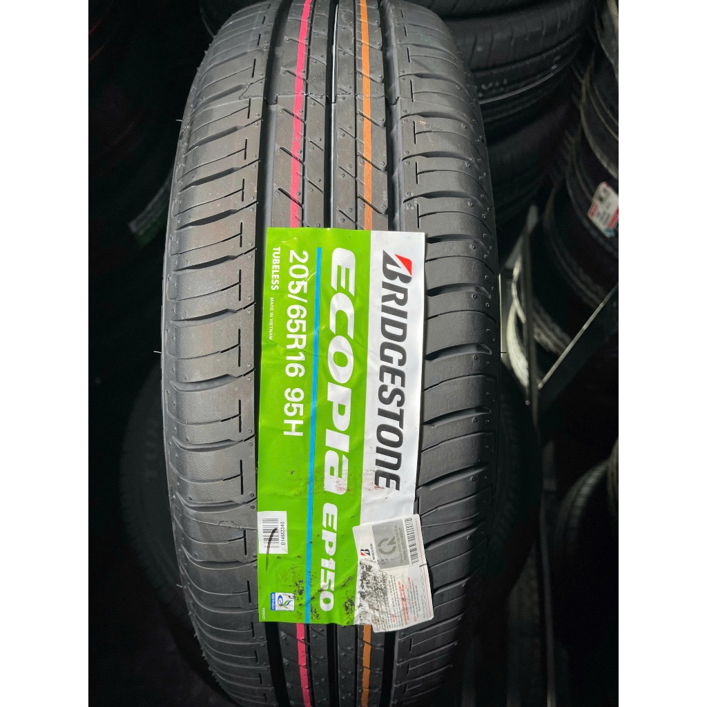 Lốp Bridgestone Việt Nam 205/65R16 95H EP15 Ecopia date 2026 mới 100%, hàng chính hãng bảo hành 7 nă