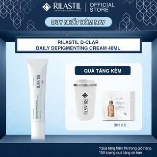 KEM DƯỠNG ẨM VÀ HỖ TRỢ LÀM MỜ CÁC VÙNG DA BỊ SẠM MÀU- RILASTIL D-CLAR  DAILY DEPIGMENTING CREAM