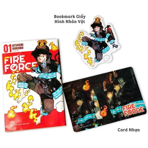 Sách - Fire Force (Truyện Tranh Lẻ Tùy Chọn) - Tặng Kèm Bookmark Giấy Hình Nhân Vật - Atsushi Ohkubo