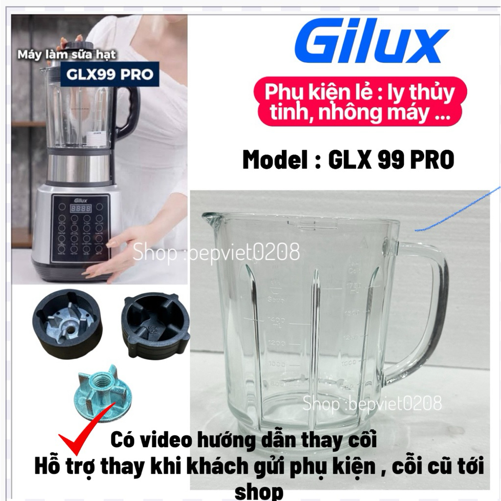 Phụ kiện máy làm sữa hạt Gilux GLX99 PRO