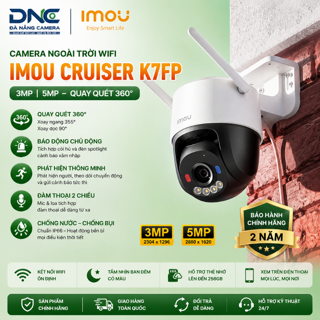 Camera ngoài trời xoay S31FEP 3MP , S51FEP 5MP, Cruiser SC 3MP, Cruiser SC 5MP