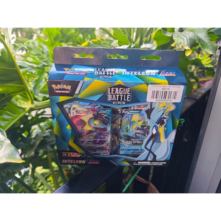 Hộp bài Pokemon - TCG: Inteleon VMAX League Battle Deck