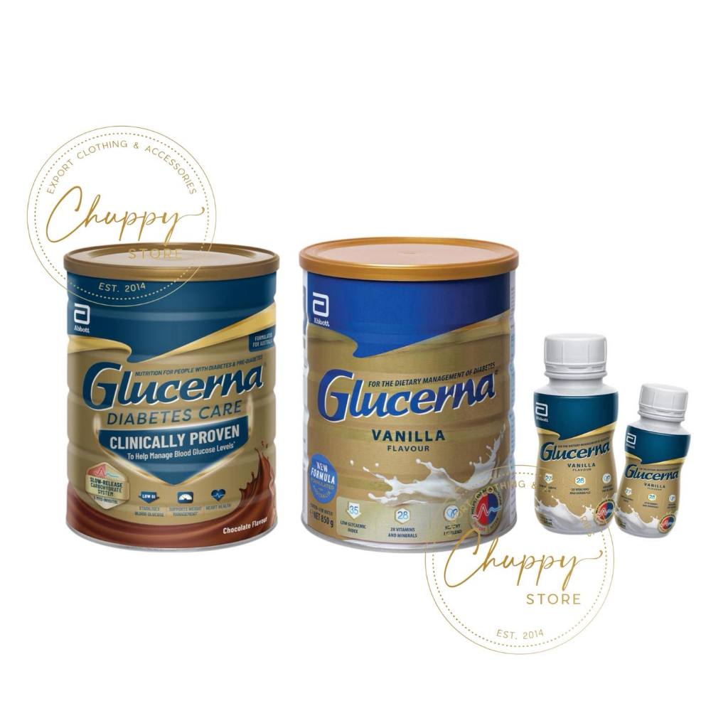 [HÀNG NHẬP ÚC BAY AIR FULL BILL] Glucerna Diabetes Care Clinically Proven - Sữa Dinh Dưỡng Hỗ Trợ Ki