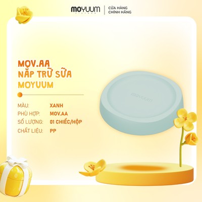 Nắp trữ sữa - Phiên bản mov.aa - Thiết kế độc quyền cho bình Mov.aa - Màu Hồng/Trắng/Xanh