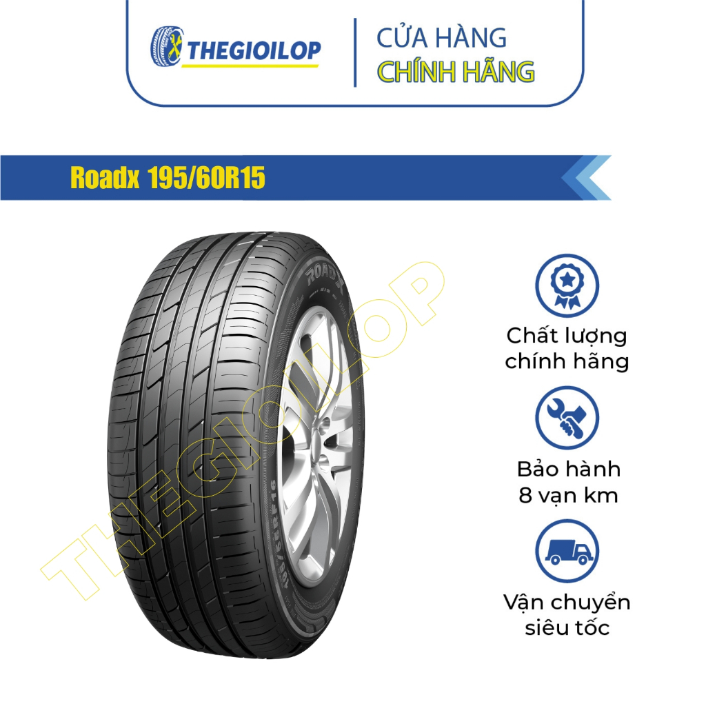 LỐP XE Ô TÔ ROADX 195/60R15 DH12