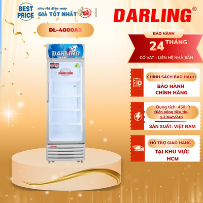 Tủ Mát Darling Inverter 400 Lít DL-4000A3