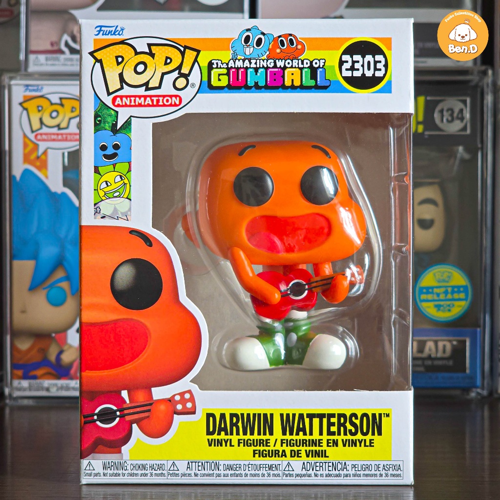 Mô hình Funko POP Animation: The Amazing World of Gumball  - Darwin Watterson #2303