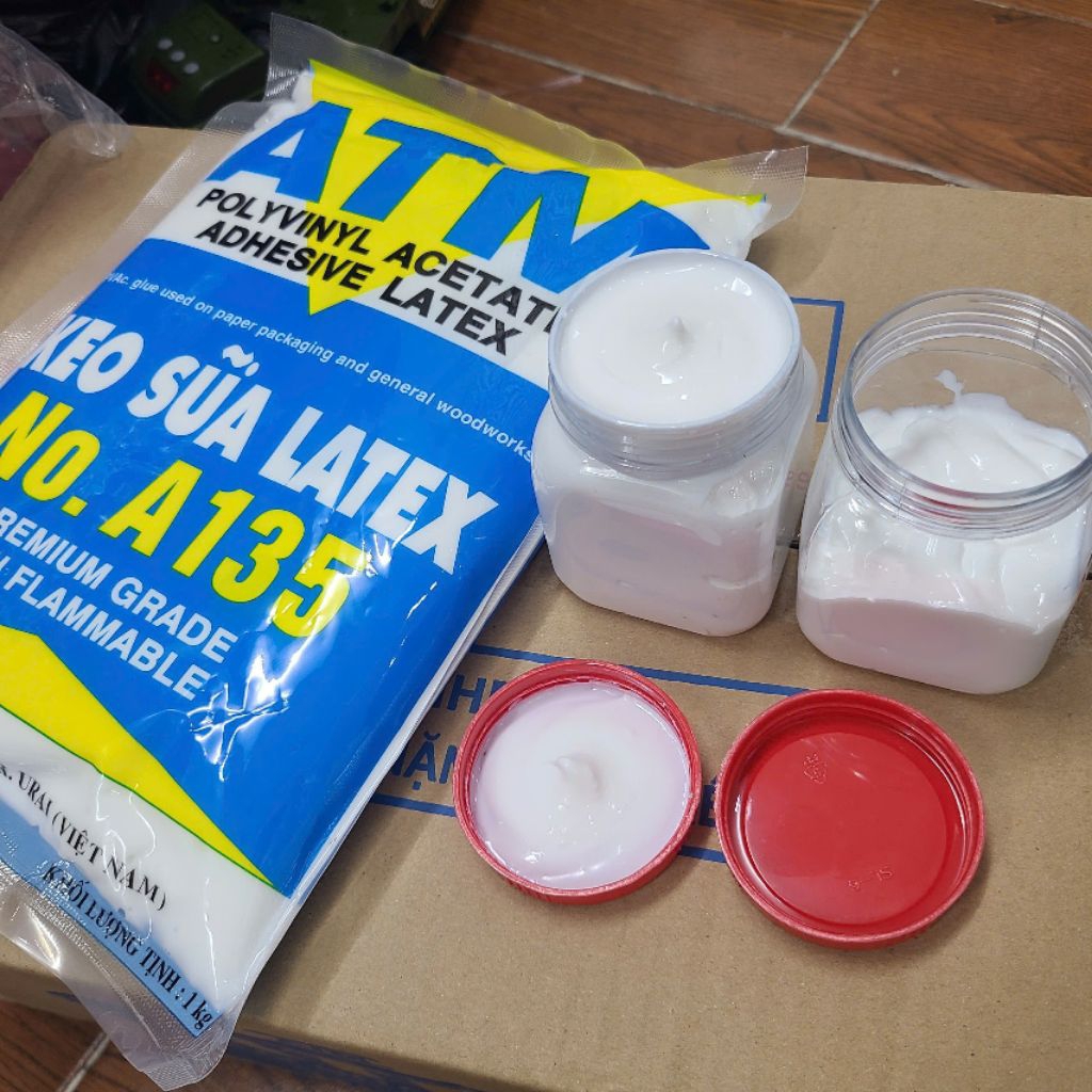 Keo sữa ATM làm Slime, dán giấy...