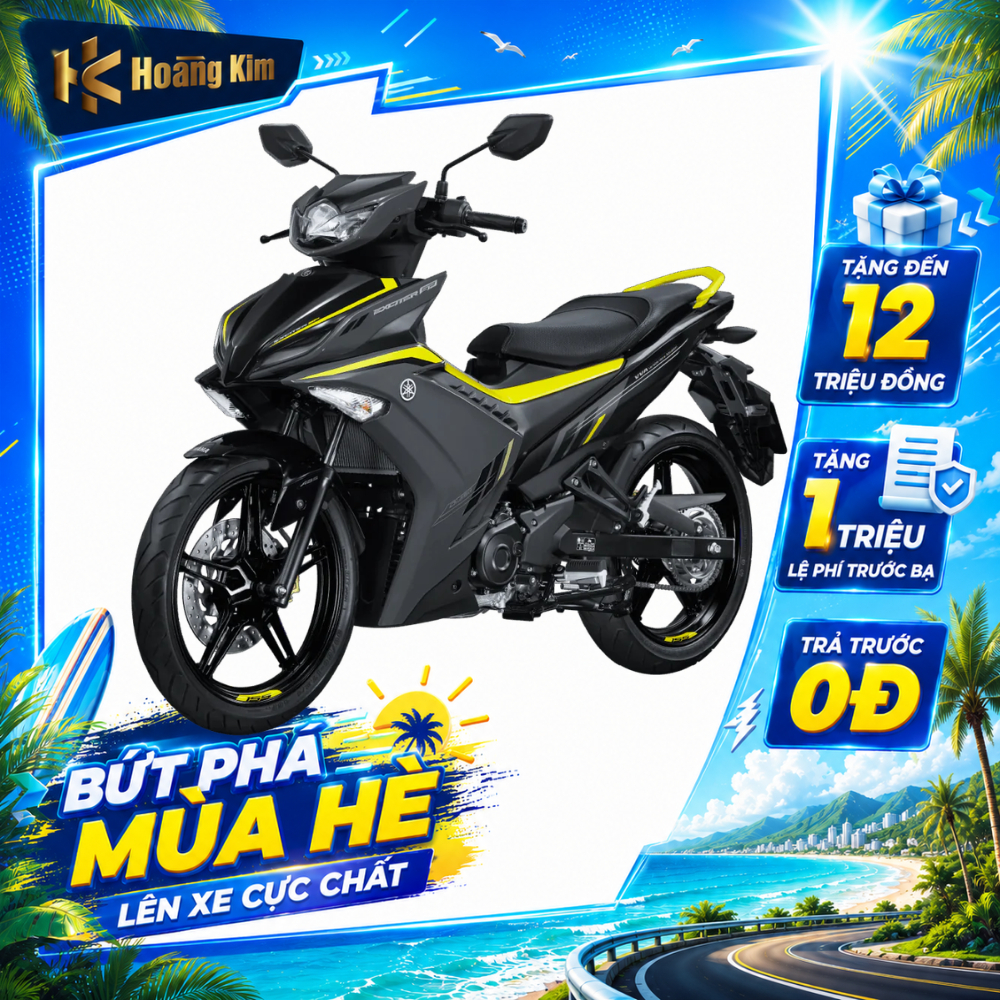 Xe Máy Yamaha Exciter 155 VVA TCS Phiên Bản SP 2026 | Phanh ABS | Xe Côn Tay 155cc | Chính Hãng