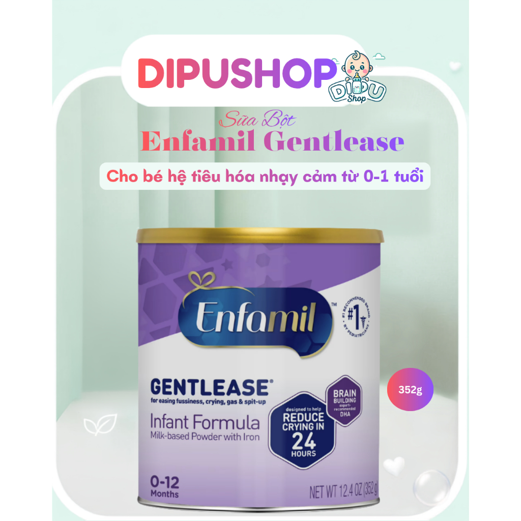 Enfamil Gentlease Infant Formula – Giải pháp cho bé hay khóc, đầy hơi, nôn trớ, khó tiêu