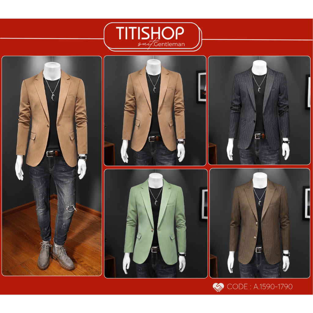 ( Có Hàng Đặt Nhanh ) Áo Vest nam , ,Suit Nam,Blazer quý ông  ,Suit quý ông,Blazer Nam ,Bộ vest nam 