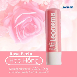 Son dưỡng môi LEOCREMA 5.5g Nhập Khẩu Chính Hãng Ý - Cấp Ẩm Sâu, Dưỡng Mềm Mịn, Lành Tính Cho Mội Loại Da