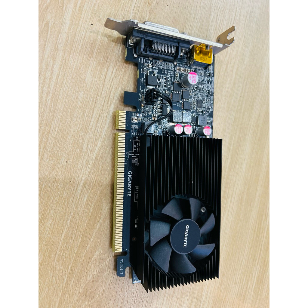 VGA Gigabyte gtx 1030 Low Profile ( 2GB DDR5, DVI + HDMI )
