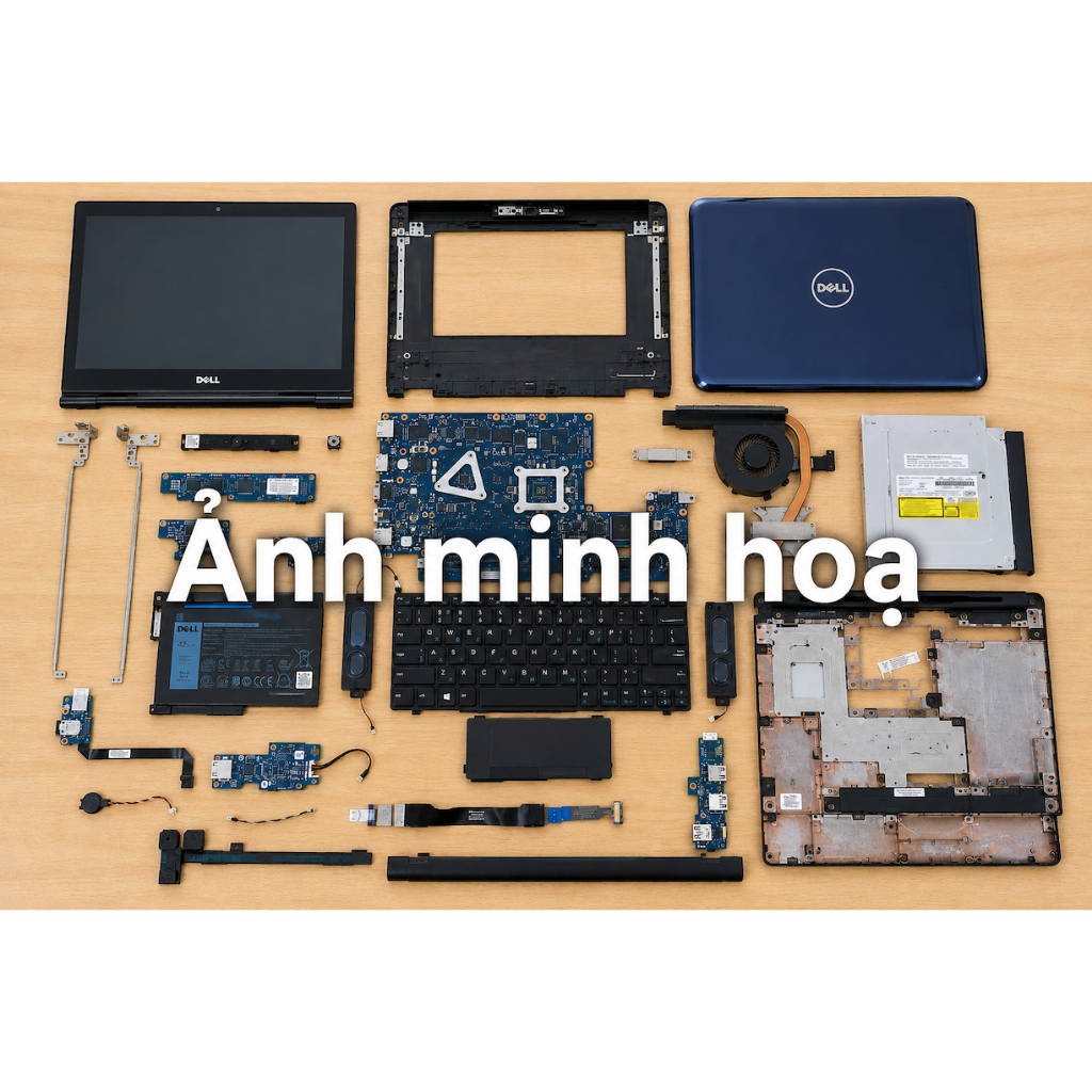 Linh kiện laptop Dell E6400 E6410 E6500 E6510 - Xác pin, Fan, tản nhiệt, bản lề, vỏ, touchpad, loa, 