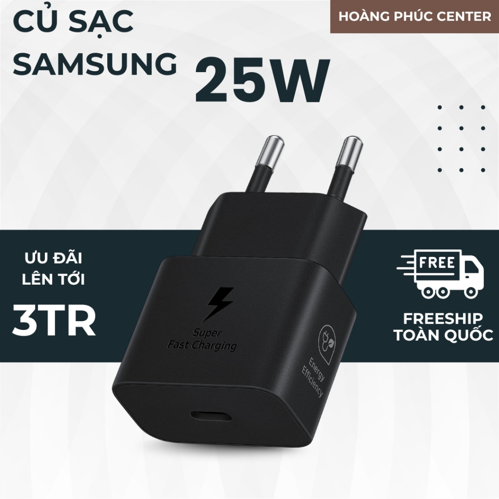 [CHÍNH HÃNG SAMSUNG] Củ sạc nhanh Samsung 25W - FULLBOX