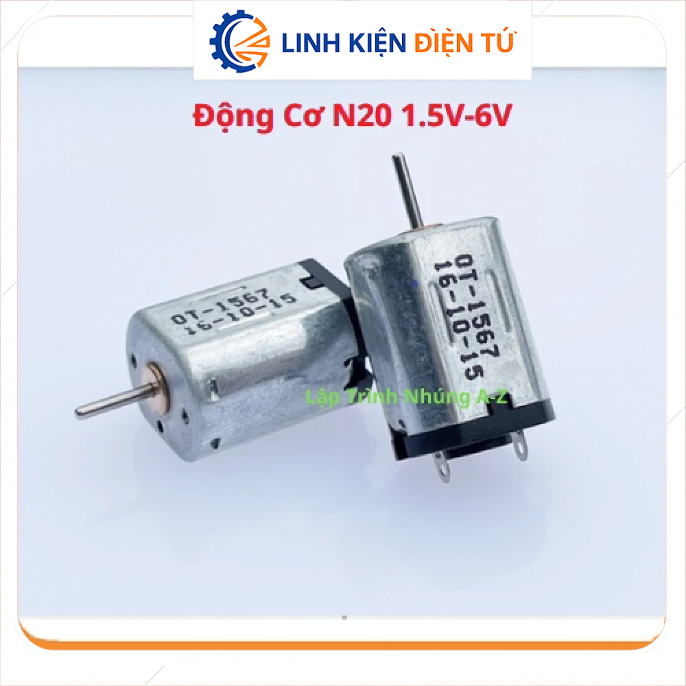 [Linh Kiện Điện Tử][G202] Động Cơ N20 1.5V-6V
