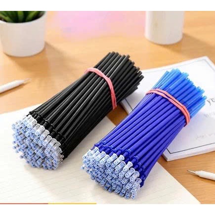 Combo 100 ngòi bút xóa được 13cm Ngòi Bút Bi Nước ,Ngòi bút vẽ vải bay màu 0.5mm