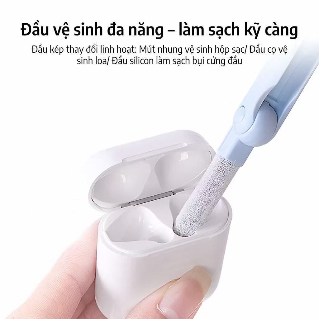 Bộ Dụng Cụ Vệ Sinh Laptop Máy Tính Điện Thoại 7In1 - Bộ Vệ Sinh Tai Nghe Bàn Phím Tiện Dụng