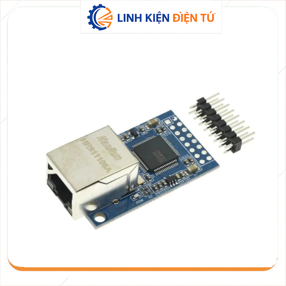 [Linh Kiện Điện Tử][G164] Module Điều Khiển CH9121 UART Port Sang Ethernet TTL STM32 TCP IP 51 3.3V 