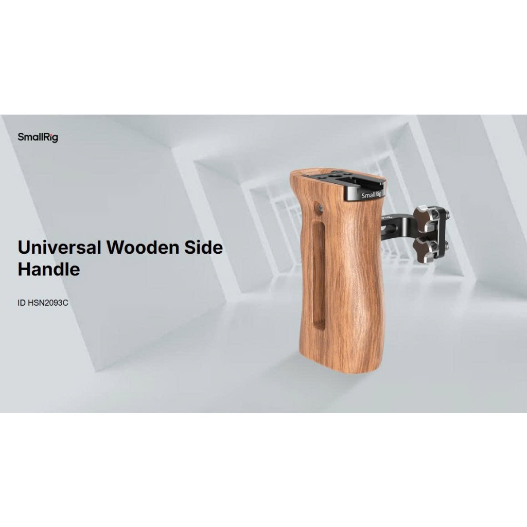 SmallRig Universal Wooden Side Handle - HSN2093C