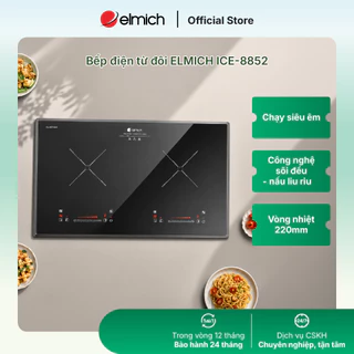 Bếp từ đôi cao cấp Elmich ICE-8852/8862