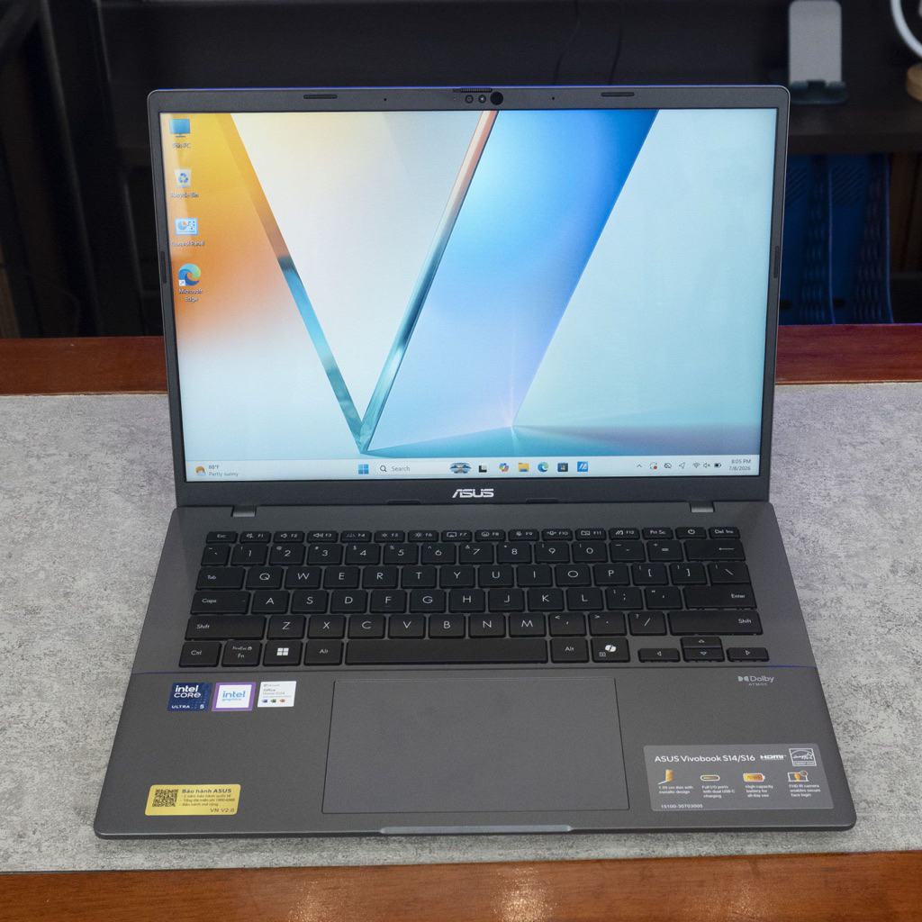 Asus S3407CA Ultra 5 225H/16GB/512GB/14"F/Win11/(LY095WS)/Xám Used