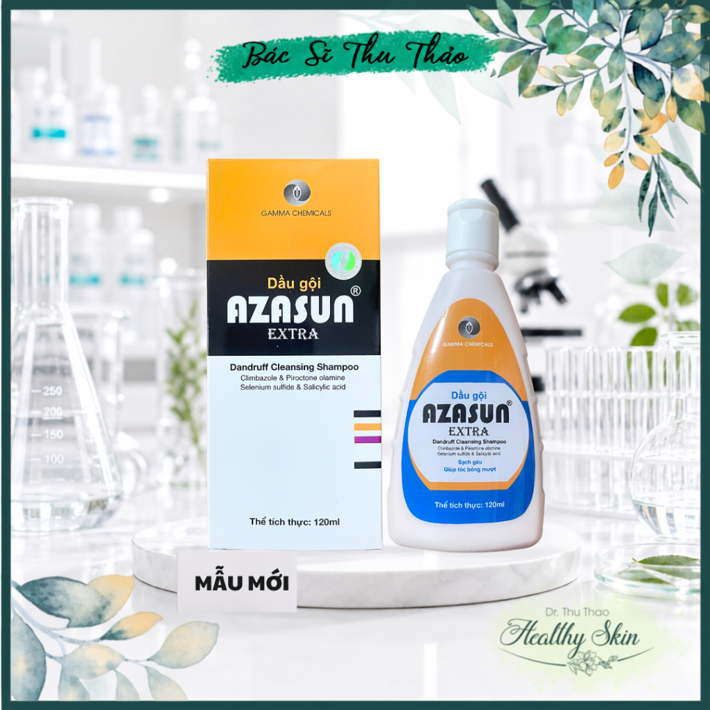 [120mL] DẦU GỘI GIẢM GÀU AZASUN EXTRA