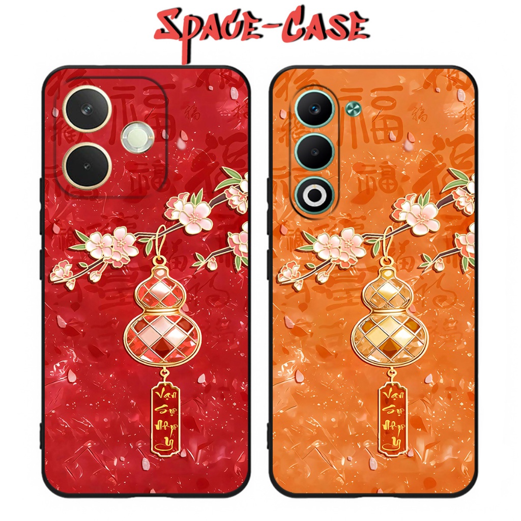 Ốp lưng Oppo A5/Oppo A5x/Oppo A5 Pro/Oppo A5i/Oppo A5i Pro tpu dẻo, in hình hồ lô may mắn, bình an