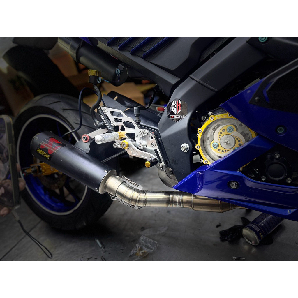 Gác chân Số gãy số gãy GTX  r15 r15v3 r15v4 r15m cbr150r gsx xsr155 mt15 fz155i tfx fz150i r3 mt03