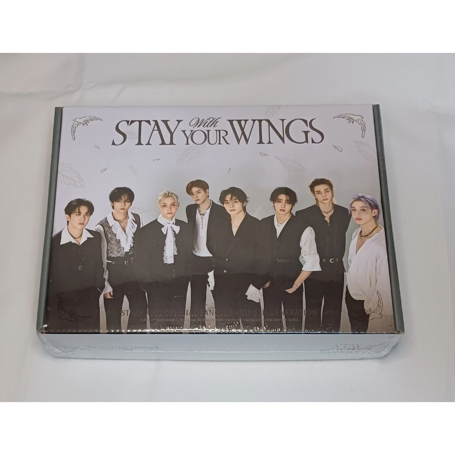 [UNSEAL] STRAY KIDS OFFICIAL FANCLUB STAY 6TH KIT "STAY WITH YOUR WINGS"