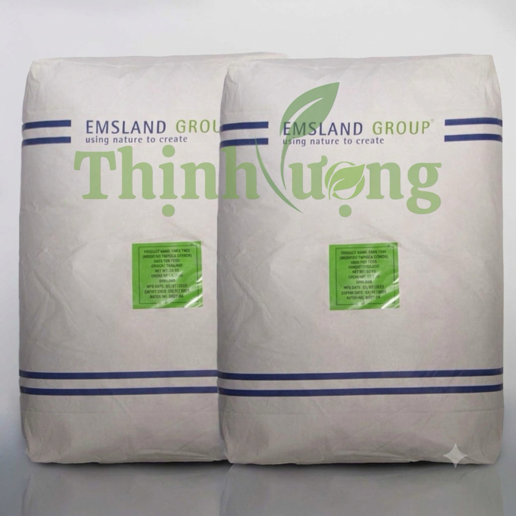 25KG Tình Bột Biến Tính Mì EMFLO TV50 E1412 Emsland Thái Lan - Modified Tapioca Starch