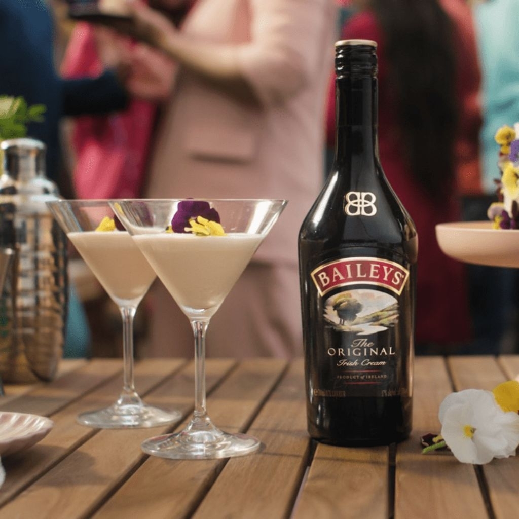 VỎ CHAI RƯỢU NGOẠI BAILEYS, [TẶNG KÈM BỌC CỔ CHAI]