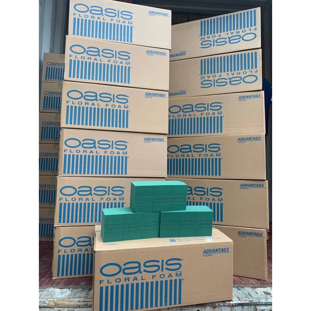 Xốp cắm hoa oasis 1 thùng 20 viên