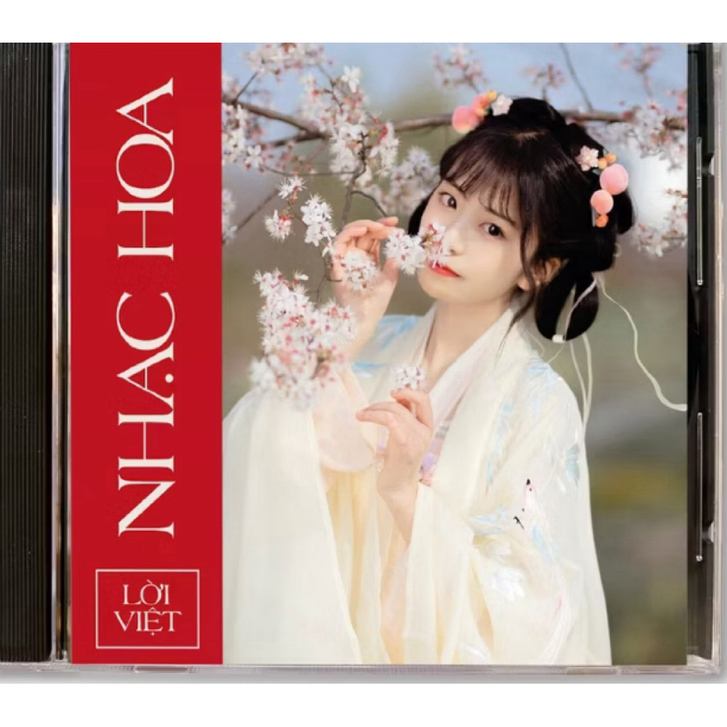 Đĩa CD Nhạc Hoa lời Việt Mưa trên cuộc tình (AI hát) và Nhạc Hoa lời Việt thập niên 2000 (ca sĩ hát)