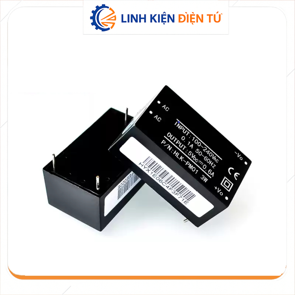 [Linh Kiện Điện Tử][G191] Module Cấp Nguồn Mini HLK-PM01 HLK-PM03 HLK-PM12 AC-DC 220V