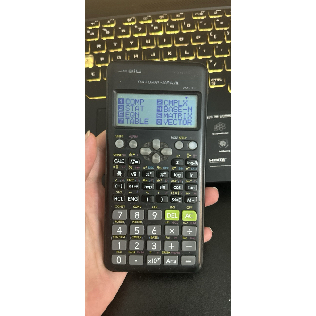 Máy Tính Casio 570 Đen