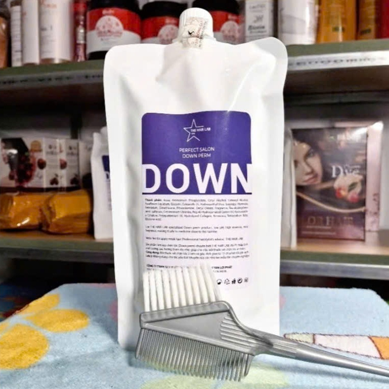 Kem ép side tóc Down Perm 500gr, cho cả nam và nữ, tạo kiểu tốt mùi thơm