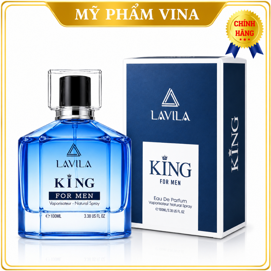 NƯỚC HOA NAM LAVILA KING 100ML