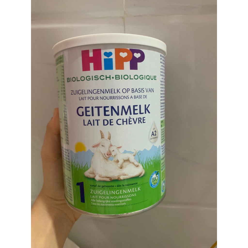 ( Thanh lý new)Sữa dê HiPP 1 Organic 400g (date:19/5/2027)