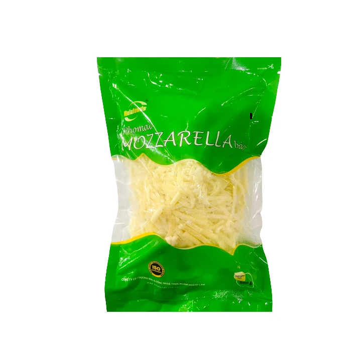 Phô mai Mozzarella bào sợi HOLA túi 1000g