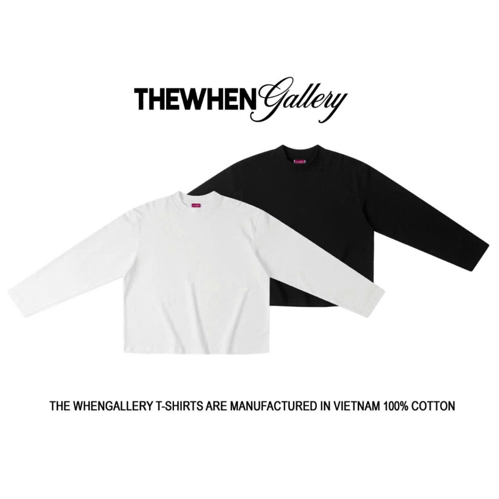 Áo thun Thewhen Gallery  TRƠN LONGTEE - 100% Cotton 280 GSM
